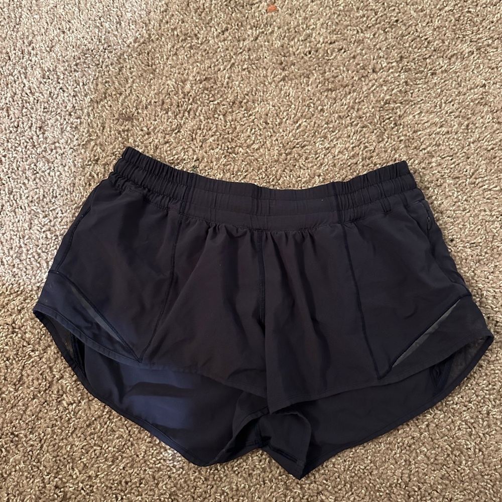 lululemon hotty hot shorts navy